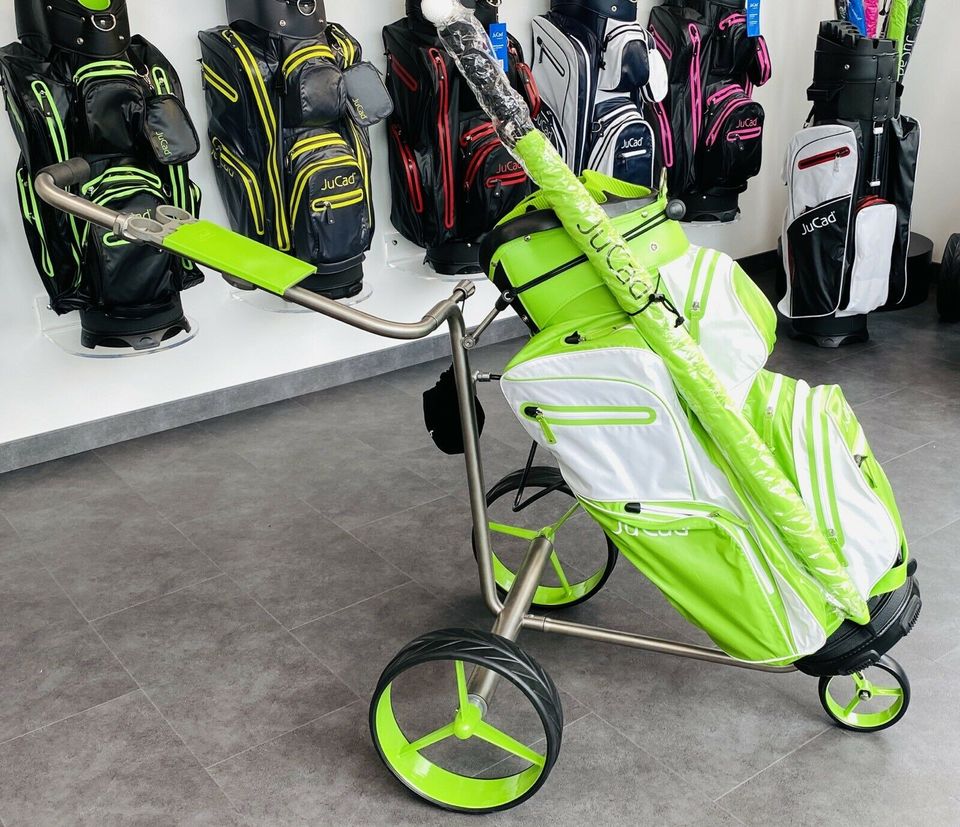 JuCad Titan Drive SL Elektro Golf Caddy Golftrolley - Aussteller in Limburg