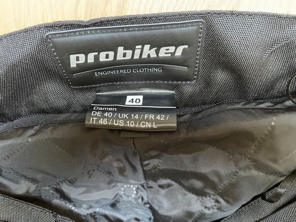 Motorradhose PROBIKER Damen Gr. 40 Textiljeans NEU + UNGETRAGEN in Meinersen