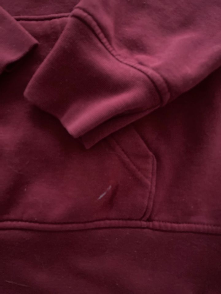 Hoodie,Sweatshirt,Kapuze,weinrot,Bordeaux,ELEMENT XS,158/164 in Hamburg