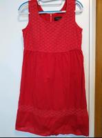 Rotes Sommerkleid mit Spitzenmuster, 38, C&A Bayern - Stein Vorschau