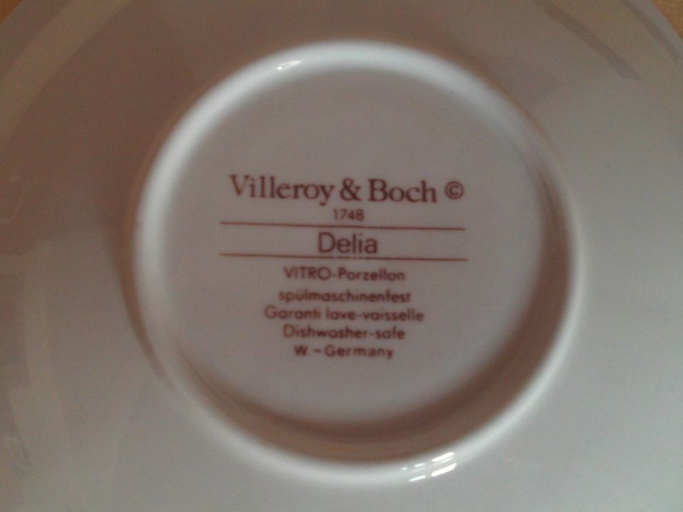 Villeroy Boch Delia Tasse Teetasse u. Untere wie neu in Schriesheim