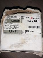 Würth zebra Schrauben selbstschneident 4,8×32 Nordrhein-Westfalen - Mülheim (Ruhr) Vorschau