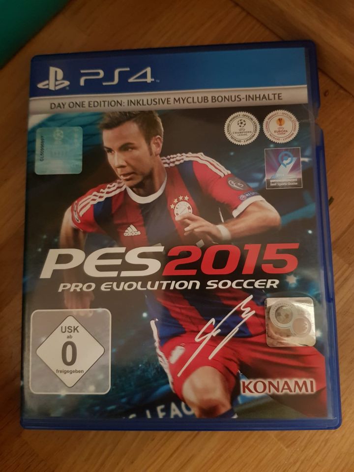 FIFA 19, 20 und PES 15 für die PS4 in München