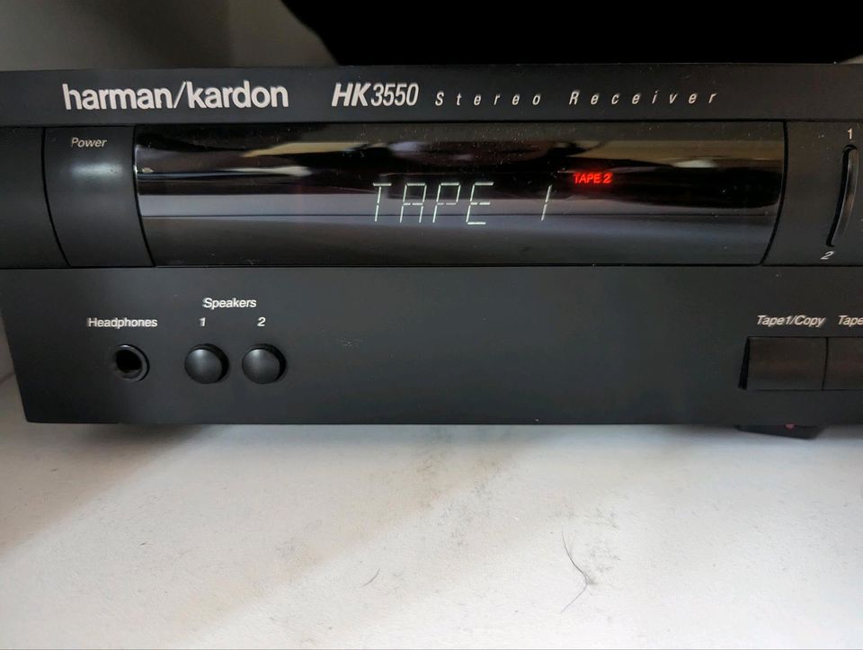 Technics CD Player / harman kardon HK3550 / Denon USC-100 Boxen in Hamburg