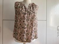 Bluse Gr. 42 ohne Arm gemustert H&M Top Nordrhein-Westfalen - Oelde Vorschau