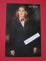 Kate Winslet ( Titanic ) - Original Autogramm - Autogrammkarte Niedersachsen - Langlingen Vorschau