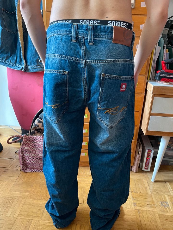 Vintage Baggy Jeans ecko unltd. Streetwear Loose Fit 34/32 y2k in Rosenheim