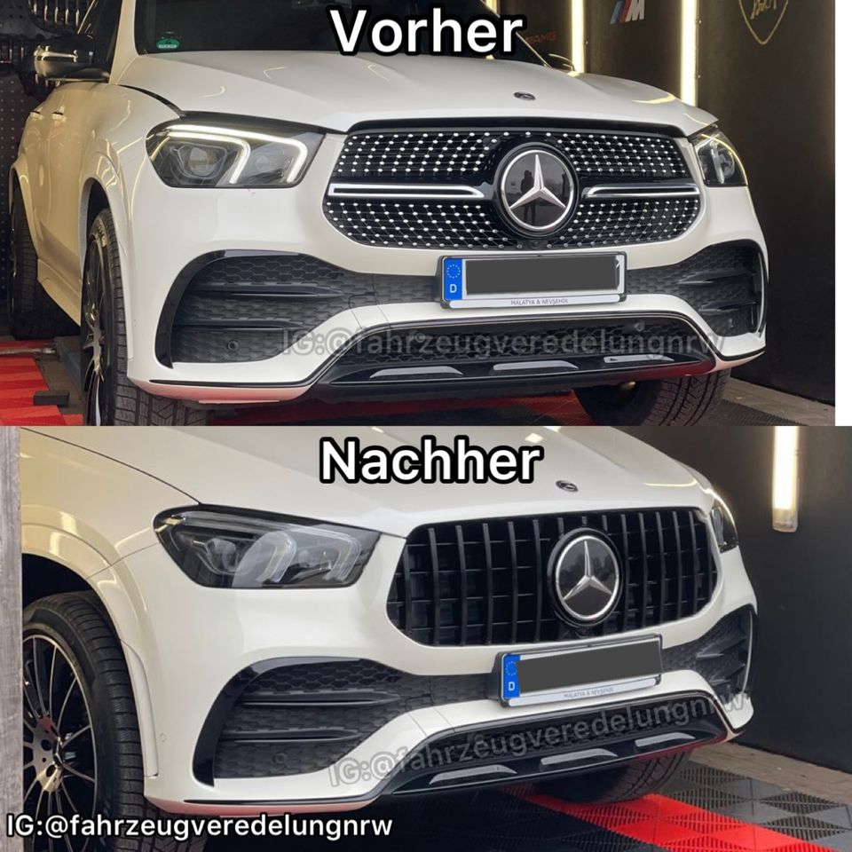 ✅ Mercedes Benz Panamericana kühler Sport Grill ✅ in Recklinghausen