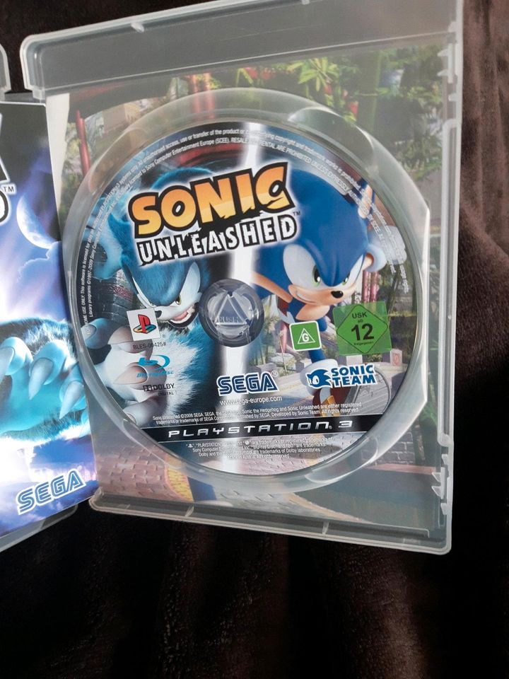 PS3 Spiel Sonic in Diesdorf