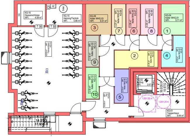 Obergeschoss Neubauwohnung im Ortskern von Wangerooge (Objekt-Nr.: 6317) in Wangerooge