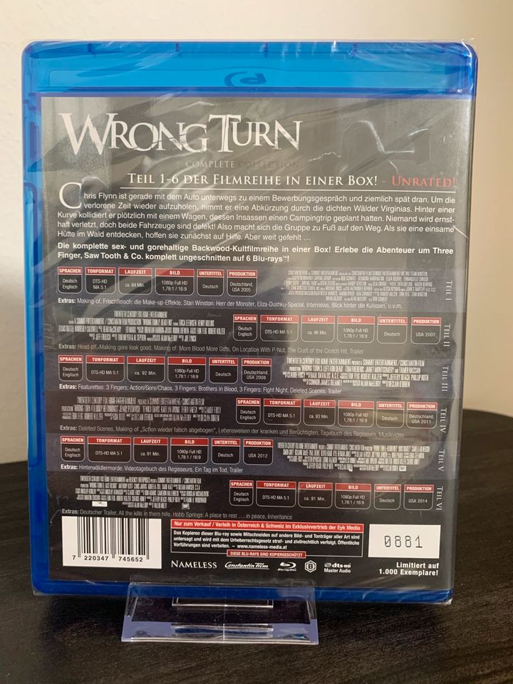 Wrong Turn Complete Collection Limited Edition (Sealed) in Nürnberg (Mittelfr)
