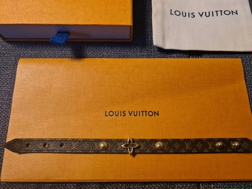 Louis Vuitton Blooming Armband braun gold ungetragen M6534F in Bad Langensalza