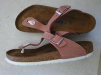 Birkenstock Gizeh rosa Leder Gr. 41 normale Weite Niedersachsen - Vechelde Vorschau