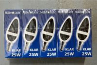 5er Pack Glühlampen Kerzenlampe Klar 25 W 230V E14 NEU & OVP Nürnberg (Mittelfr) - Südstadt Vorschau