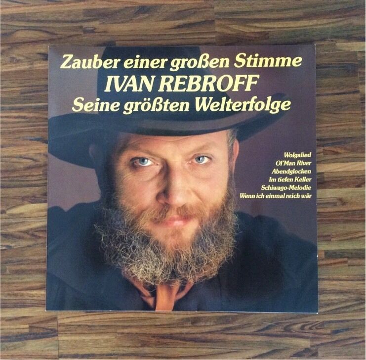 SCHALLPLATTE IVAN REBROFF - ZAUBER EINER GROßEN STIMME in Emmelshausen