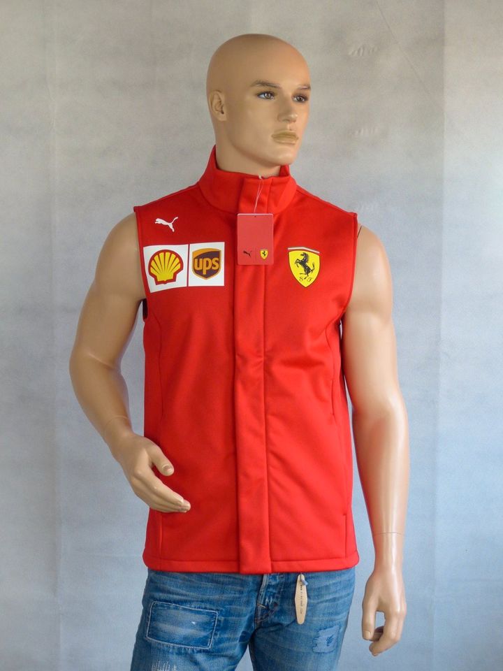 Scuderia Ferrari Herren Team Weste 2020/21 Gr. XS S M L XL XXL in Wetzlar