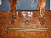 Aigner braune Ledertasche Vintage Bayern - Straubing Vorschau