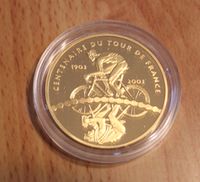 1 Oz Gold Münze Frankreich 50 € 100 Jahre Tour de France 2003 Königs Wusterhausen - Wildau Vorschau