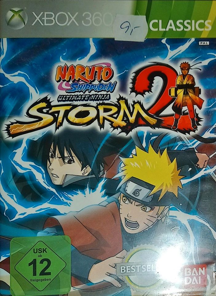 1 Spiel "NARUTO SPIPPUDEN" Storm 2 für XBOX 360 in Apolda