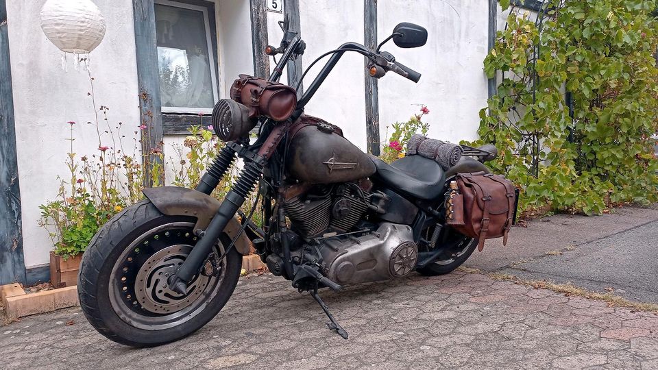 Harley Davidson Fat Boy Lo, Rat Bike, Custom, Umbau in Braunschweig