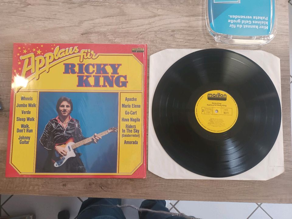 LP Ricky King "Applaus für Ricky King", Vinyl, Schallplatte, 1980 in Lübbecke 
