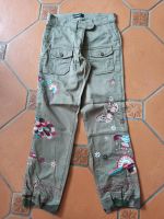 CAMBIO Cargohose weites Bein mit Stickerei Khaki oliv Gr 34 XS Wandsbek - Hamburg Sasel Vorschau