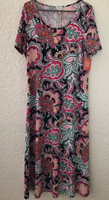 VA Via Milano Midi Kleid schwarz bunt Paisley 20 (40) neu qvc Bayern - Landshut Vorschau