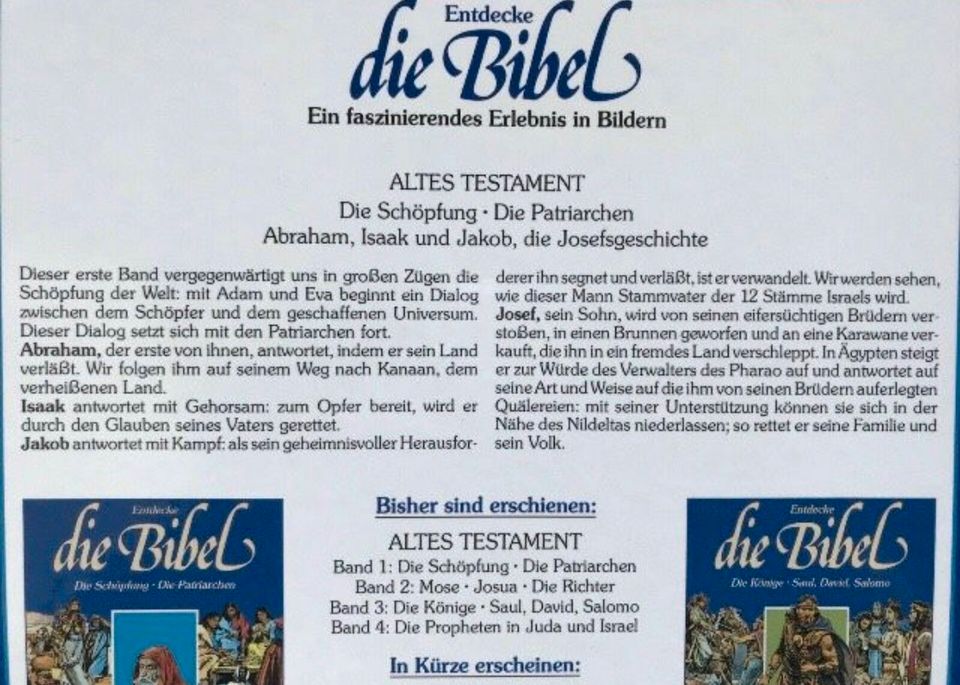 8 Unbenutzte Sammler Exemplare - Entdecke die Bibel in Münster