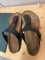 Birkenstock Zehentreter Größe 40 schwarz Schleswig-Holstein - Reinbek Vorschau