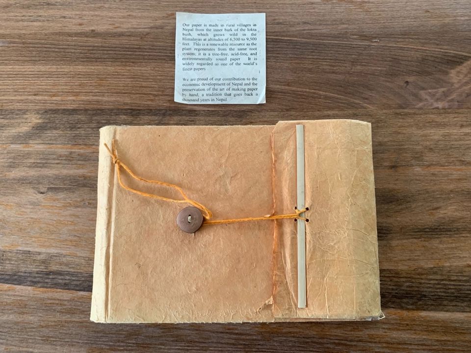 Handmade Fotoalbum nepal handgeschöpft lokta in Reichenbach (Oberlausitz)