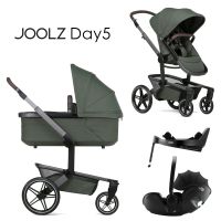 Joolz Day 5 - 4in1 Kinderwagen-Set - Forest Green - inkl. Babywanne + Sportsitz + Britax Römer BABY-SAFE PRO + VARIO BASE 5Z + XXL-Zubehörpaket - NEU Hessen - Fulda Vorschau