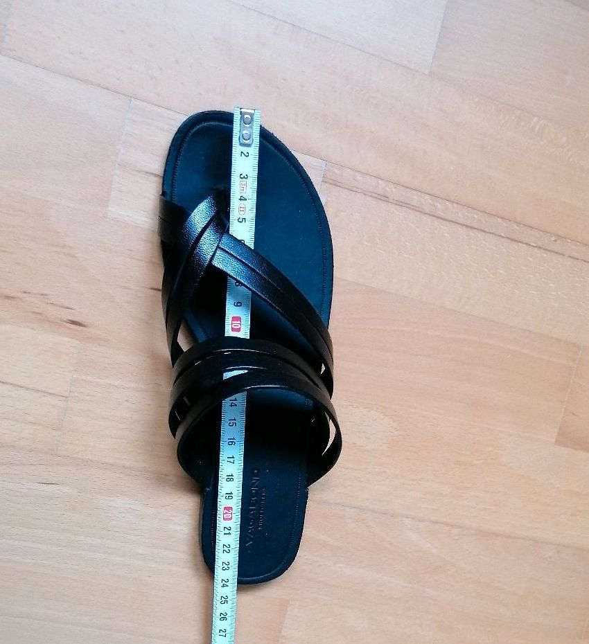 Vagabond Sandalen Zehentrenner Größe 37 Schuhe Damen schwarz in Mörfelden-Walldorf