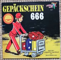 GEPÄCKSCHEIN 666 Alfred Weidenmann - Hörspiel LP Unsere Welt Nordrhein-Westfalen - Lienen Vorschau