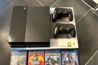 PlayStation 4 mit 2 Controller und 4 Spielen Nordrhein-Westfalen - Oelde Vorschau