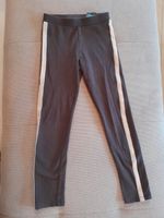 Leggings - H&M - Gr. 128 - dunkelgrau - Streifen - Glitzer Niedersachsen - Drestedt Vorschau