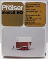 Preiser 1160 Böckmann Pferdetransport Anhänger H0 Bausatz 1:87 Hessen - Brombachtal Vorschau