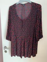 Tunika/Shirt, ULLA POPKEN, schwarz/rot, Gr. 50/52 Nordrhein-Westfalen - Wegberg Vorschau