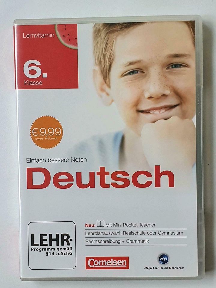 CD-ROM, Lernsoftware Deutsch 6. Klasse, Cornelsen in Osnabrück