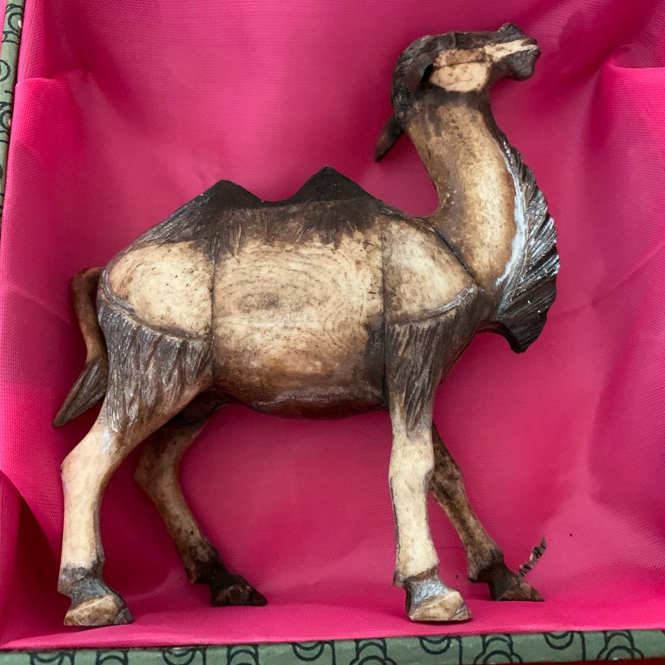 Camel aus Knochen Handarbeit Kunst Antike Sammler in Aachen