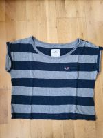 Hollister T-Shirt blau grau gestreift, Gr. S Frankfurt am Main - Eschersheim Vorschau