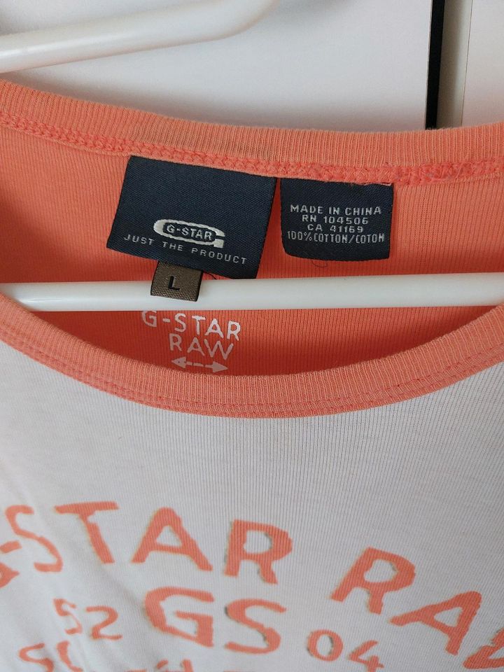 Damen T-Shirt von G-Star gr.L gebraucht  Die Länge ca. 59cm, die in Neutraubling