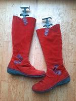 Hübsche rote Wildleder Stiefel Gr.41 von Dkode Friedrichshain-Kreuzberg - Friedrichshain Vorschau