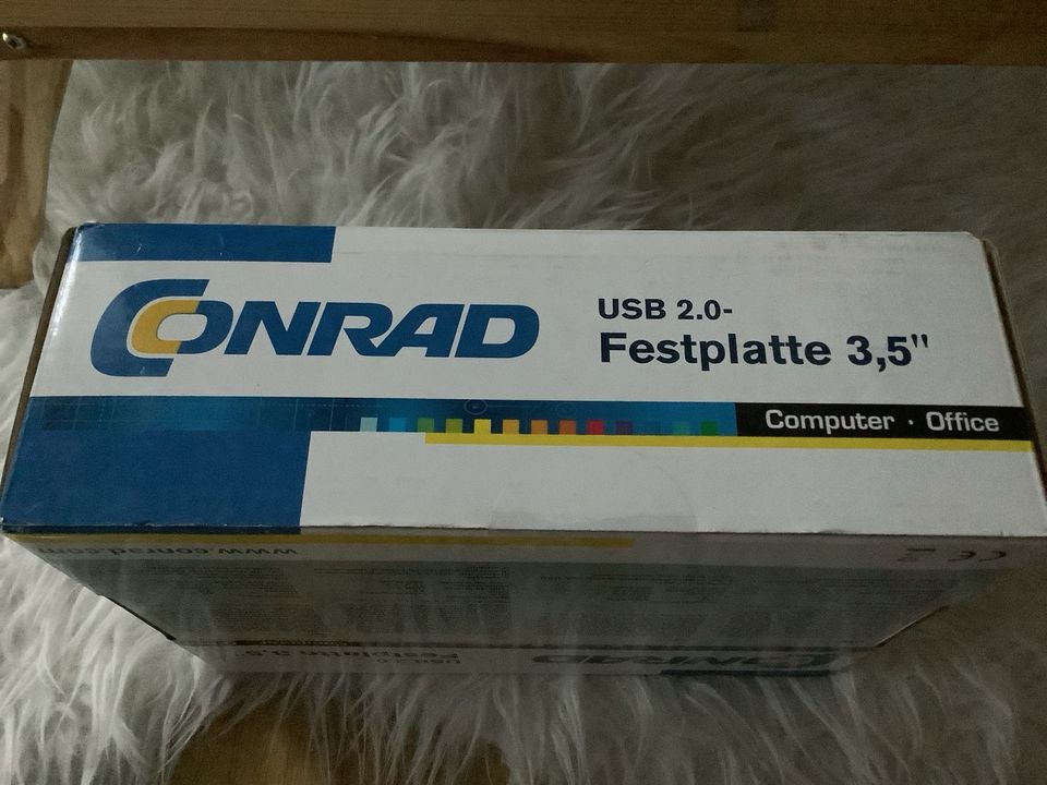 Conrad USB 2.0 Festplatte 3,5 Zoll 160 GB im Aluminiumgehäuse in Köln
