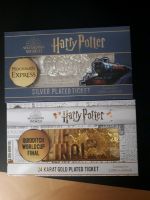 Original Harry Potter Ticket Replika Silber und Gold Nordrhein-Westfalen - Mettmann Vorschau