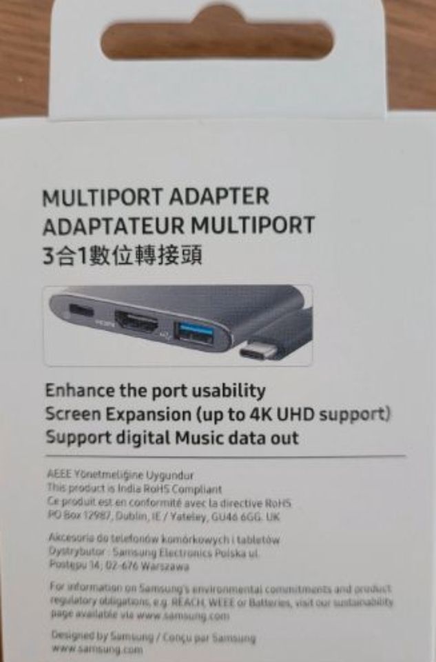 Samsung Multiport Adapter NEU&OVP / Dockingstation EE-P3200 in Berlin