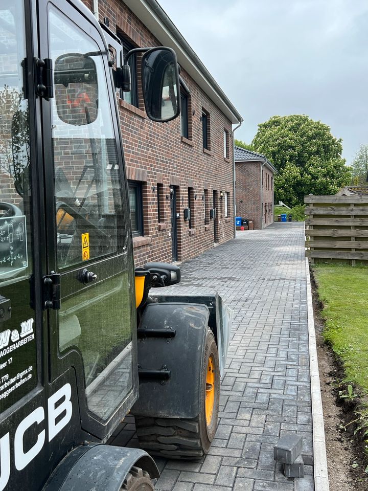 Gartenbau Straßenbau Pflasterarbeiten Erdarbeiten Gartenanlage in Uplengen