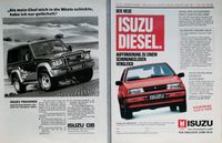 Isuzu Reklame Berichte Trooper Gemini 2,6 2,8 D GTI 16V GLD Hessen - Hanau Vorschau