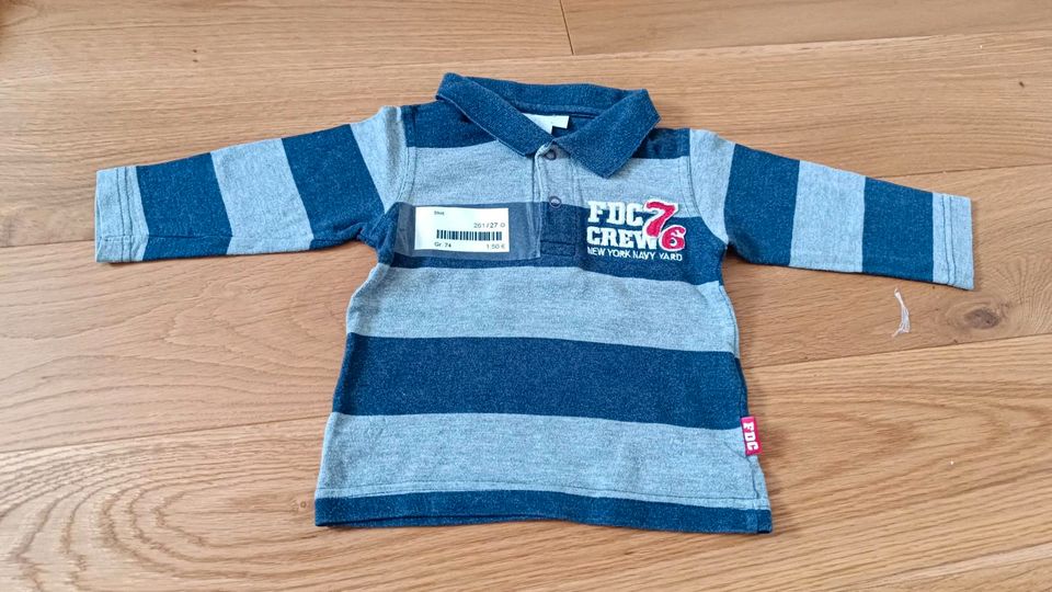 Neuwertiges Longsleeve Gr 74 von feetje in Stuttgart