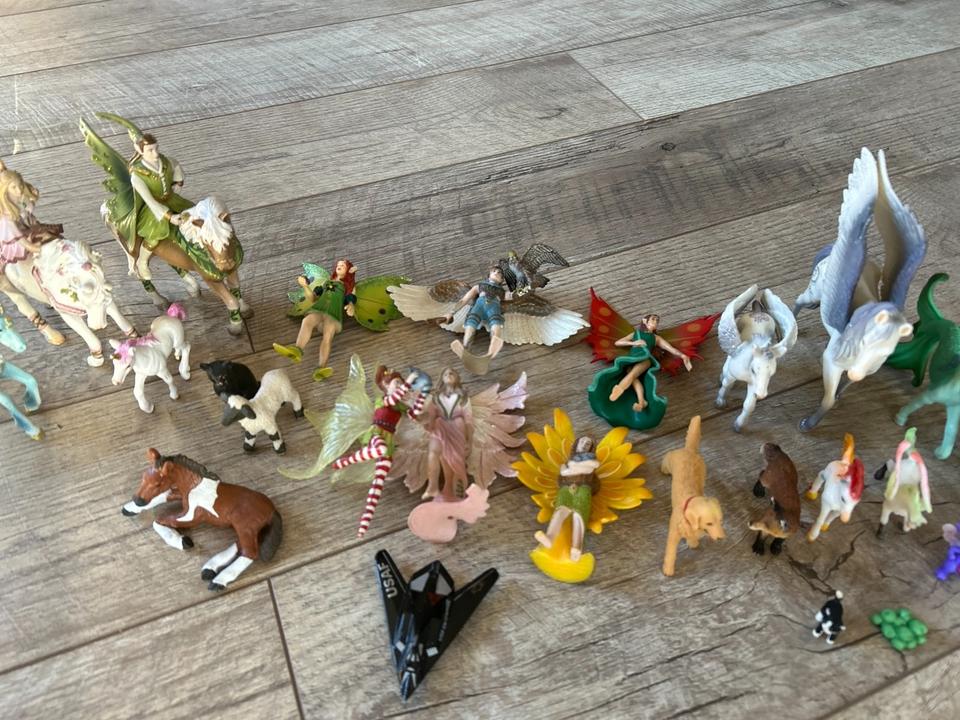 Schleich, tiere, Pferde, Feen mit Pferden, Meerjungfrau auf Pferd in Östringen