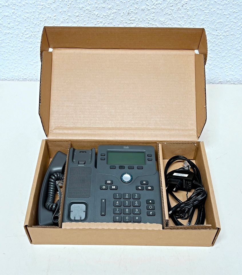 Cisco 6841 Standard IP Telefon Multiplattform-IP-Phone Top in Wiehl